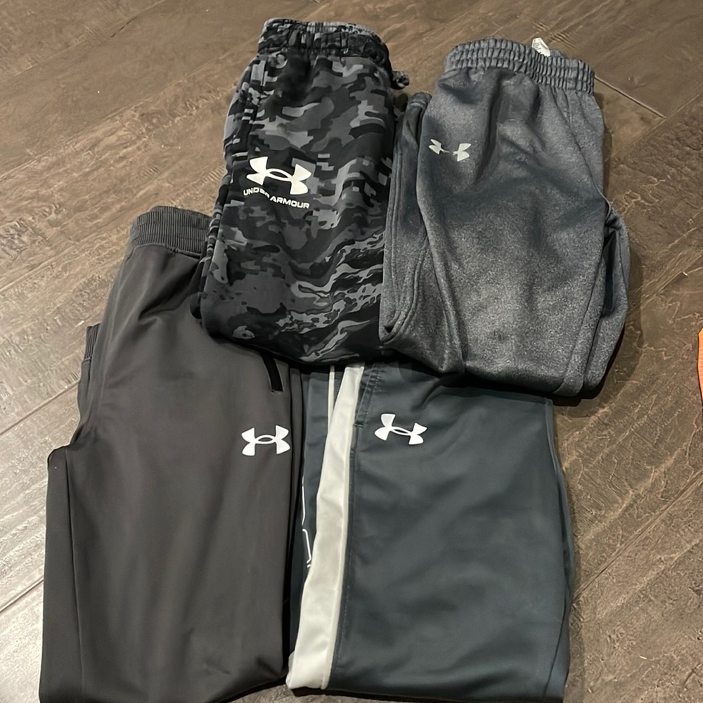 Gray Under Armour Pants